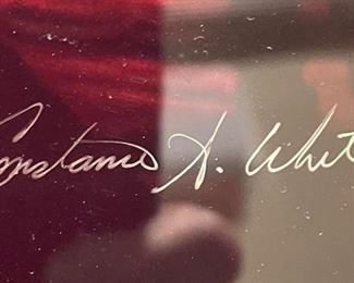 Framed Photo Constance A. White 31 x 24
