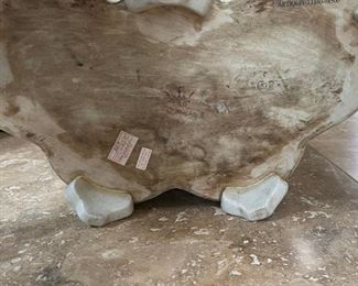 Large JUWC 1887 United Wilson Porcelain Pot Pottery 12x19x14in HxWxD