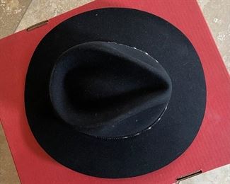 The Gun Club Stetson Western Cowboy Hat in box SZ: 7.25