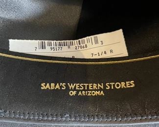 The Gun Club Stetson Western Cowboy Hat in box SZ: 7.25