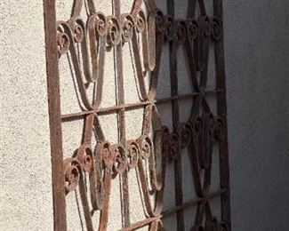 Rustic Metal Wall Grille 54 x 46 HxW