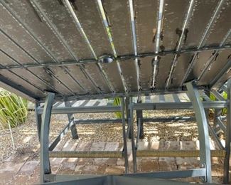 Outdoor Patio High Top Table 38 x 48 x 48 HxWxD