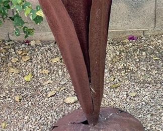 XLG Rustic Metal Agave Plant 59 inches high