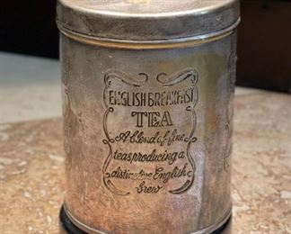 English Breakfast Tea Lamp 14in H x 10in Diameter