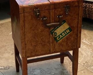 Dr Livingstone I Presume Suitcase Cabinet/Table 27 x 18 x 12 HxWxD
