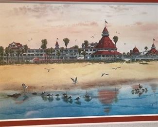 Hotel Del Coronado print 8 x 10