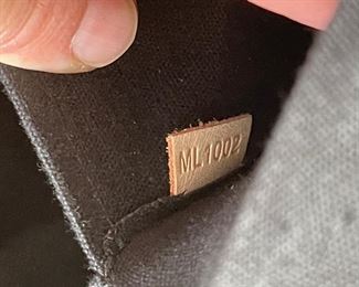 Louis Vuitton black Vernis monogram satchel purse 14in. X 11.25in.