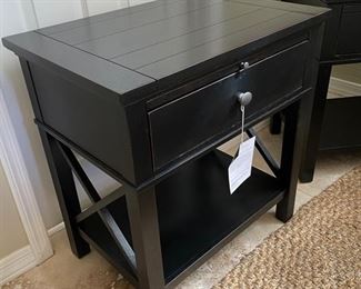 Ethan Allen Alec Night Table Pair Current popular in stock model ($1320.00 a pair 25.75in. w x 17.75in. d x 27in. h