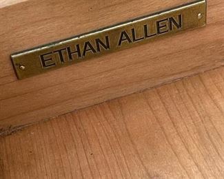 Ethan Allen Alec Night Table Pair Current popular in stock model ($1320.00 a pair 25.75in. w x 17.75in. d x 27in. h