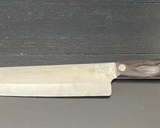 CUTCO CLASSIC BROWN 1725 FRENCH CHEF KNIFE USA 15.25in. In Length