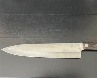 CUTCO CLASSIC BROWN 1725 FRENCH CHEF KNIFE USA 15.25in. In Length