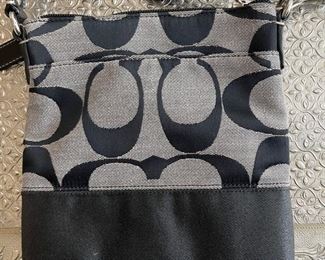 coach crossbody bag monogram est. 1941 8.75in. X 8in.