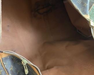 Louis Vuitton duffel bag 22in. X 10.5in x 12in