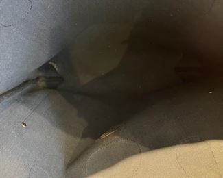 Gucci black GG monogram tote bag 13in. X 4in. X 15.5in.