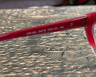 Authentic Prada VPR 03Q Rx Eyeglasses FRAMES  PDO-1O1 Red Fade 54[]18-140 C490