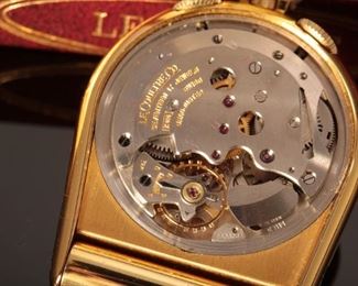 Jaeger LeCoultre Memovox K814 Sub Mini Travel Alarm Clock Watch in Box Clock: 37x46mm