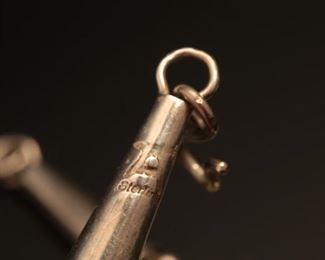 Tony Aguilar Sr 2 Strand Jade and Sterling Silver Necklace Santo Domingo Pueblo 17 inches