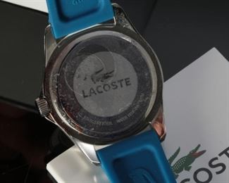 Lacoste Watch Blue band 44.5mm