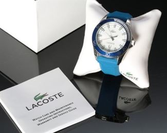 Lacoste Watch Blue band 44.5mm