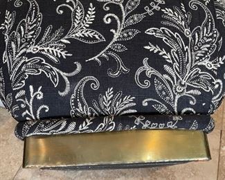 #1 Botanical Pattern Footrest Ottoman	17x21x21in	HxWxD
