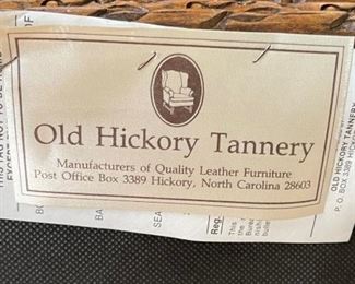 #1 Old Hickory Tannery Zebra Hide Arm Chair	40x33x24in	HxWxD
