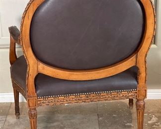#2 Old Hickory Tannery Zebra Hide Arm Chair	40x33x24in	HxWxD
