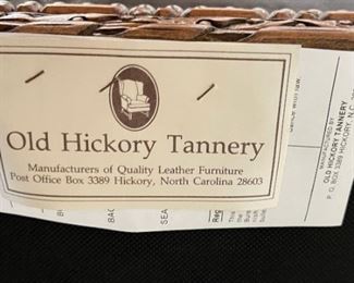 #2 Old Hickory Tannery Zebra Hide Arm Chair	40x33x24in	HxWxD
