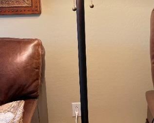 Mica Rustic Bronze Floor Lamp	60in h x 20.75in Diameter	
