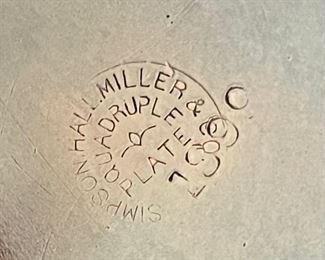 4pc Simpson Hall Miller & Co Tea Pot Set	Lg Teapot: 13x9x5in	
