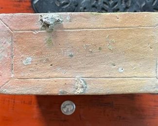 Antique Ming Dynasty Green Glazed Funerary Furniture Chest/Cabinet Chinese Cupboard	8x6x3in	HxWxD
