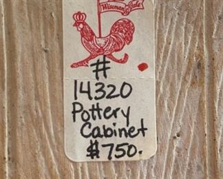 Antique Ming Dynasty Green Glazed Funerary Furniture Chest/Cabinet Chinese Cupboard	8x6x3in	HxWxD
