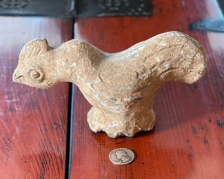 Primitive Antique Rooster	4x3x7.5in	HxWxD
