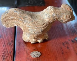 Primitive Antique Rooster	4x3x7.5in	HxWxD
