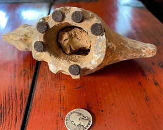 Primitive Antique Rooster	4x3x7.5in	HxWxD
