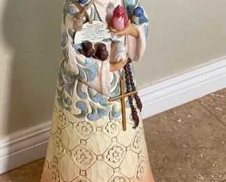 Jim Shore Saint Francis Heartwood Creek Statue 6001083	20x8.5x8in	HxWxD
