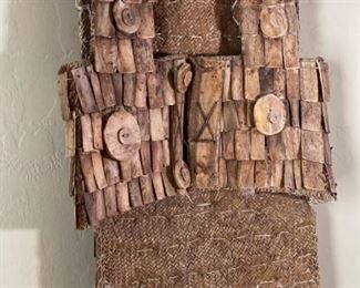 Antique Sulawesi Toraja Bone Armor Cuirass	30x20in	
