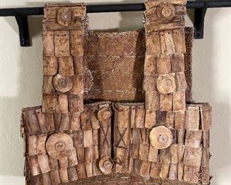 Antique Sulawesi Toraja Bone Armor Cuirass	30x20in	
