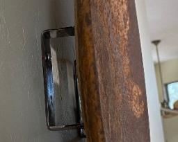 Rustic Metal Disc Wall Mounted	19in Diameter x 3in D	
