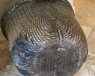 Chinese Wicker Rattan Decor Basket	24x17x15in	HxWxD
