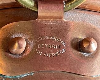 Kitchen Glamor Inc Detroit France Hammered Copper Mixing Bowl	4.5in H x 10.25in Diameter	
