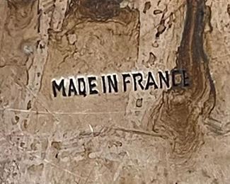 Vintage Copper Tinned 6.5in Saucepan Made in France Pot	3.25x6.5x12.5in<BR>Dia: 6.5in	
