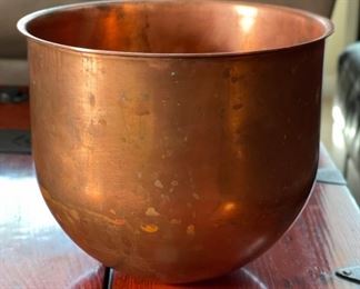 Atlas Copper Mixing Bowl	7in H x 8.25in Diameter	
