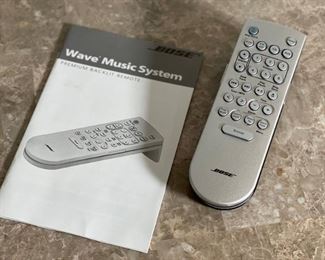 Bose Wave Music System Premium Backlit Remote		
