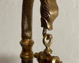 Maco Braga Vintage Brass Figural Balance Scale	23x19x7in	HxWxD
