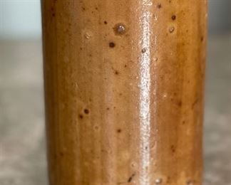 Antique Stoneware Bottle Erven Lucas Bols I Louisje Amsterdam	11.5in H x 3.25in Diameter	
