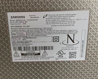 Samsung 24IN HD SMART TV UN24M4500AF	15x22x6.5in	HxWxD
