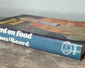 *Signed* James Beard Beard on Food 2nd Edition Book	9.5x6.5in	
