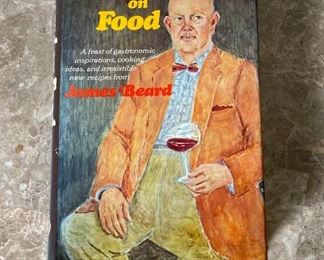 *Signed* James Beard Beard on Food 2nd Edition Book	9.5x6.5in	
