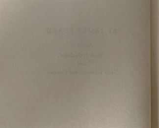 *Signed* James Beard Fowl & Game Cookery 1st Edition Book	8.25x5.25in	
