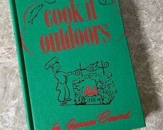 *Signed* James Beard Cook It Outdoors 6th Edition Book	8.25x5.5in	
